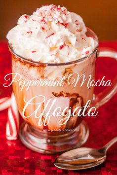 Peppermint Mocha Affogato