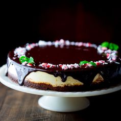 Peppermint Pattie Cheesecake