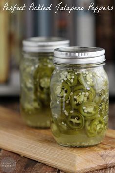 Perfect Pickled Jalapeño Peppers