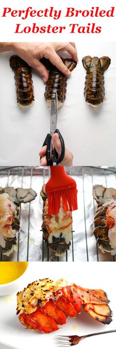 Perfectly Broiled Lobster Tails