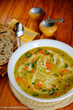 Persian Creamy Barley Soup