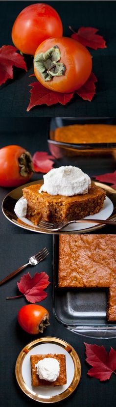 Persimmon Pudding Cake