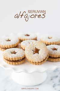 Peruvian alfajores