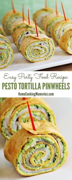 Pesto Tortilla Pinwheels