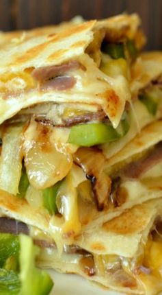 Philly Cheese Steak Quesadilla