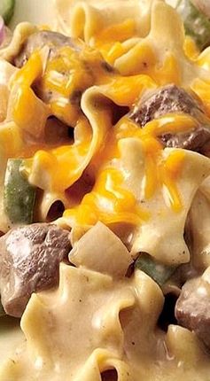 Philly Cheesesteak Casserole