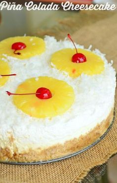 Pina Colada Cheesecake