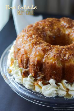 Pina Colada Rum Cake