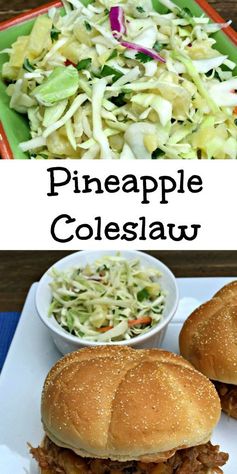 Pineapple Coleslaw