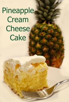 Pineapple Cream Cheese Cake