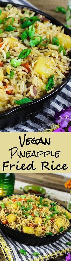 Pineapple Fried Rice (Vegan & GF