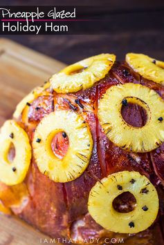 Pineapple Glazed Holiday Ham