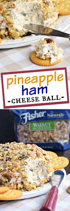 Pineapple Ham Cheese Ball