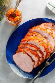 Pineapple-Sriracha Baked Ham