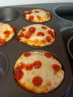 Pizza cupcakes