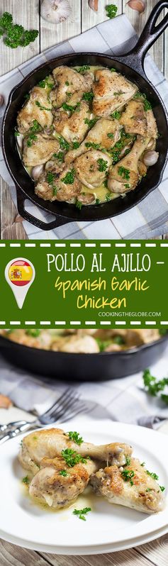 Pollo al Ajillo - Spanish Garlic Chicken