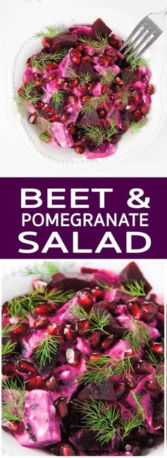 Pomegranate and Beet Salad