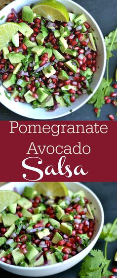 Pomegranate Avocado Salsa