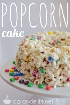 Popcorn Cake