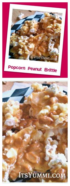 Popcorn Peanut Brittle