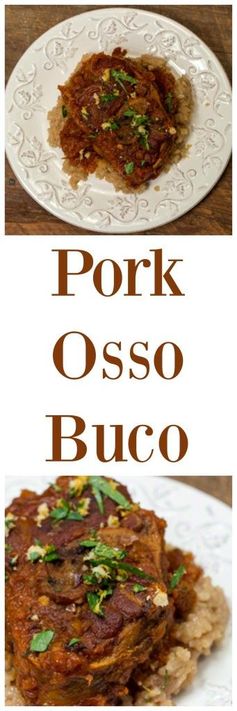 Pork Osso Buco