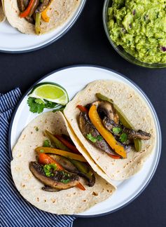 Portabella Mushroom Fajitas