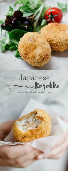 Potato Croquettes - Japanese Korokke ポテトコロッケ