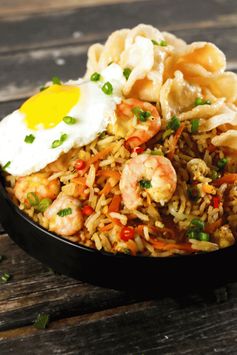 Prawn Nasi Goreng Spicy Indonesian Fried Rice