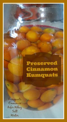 Preserved Cinnamon Kumquats