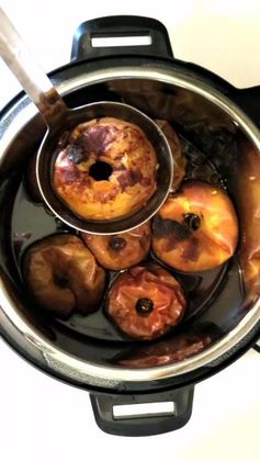 Pressure Cooker Baked Apples