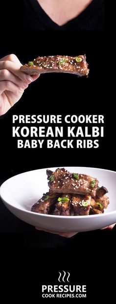 Pressure Cooker Korean Ribs