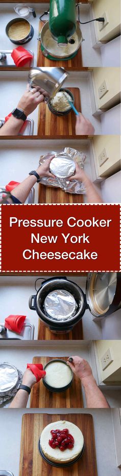 Pressure Cooker New York Cheesecake