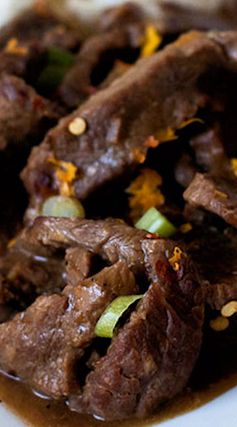 Pressure Cooker Spicy Orange Beef