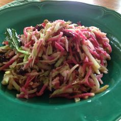 Pretty Radish and Broccoli Slaw