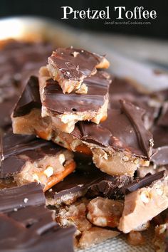 Pretzel Toffee