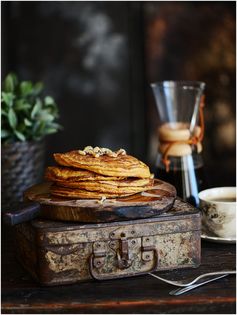 Protein Pumpkin Pancakes