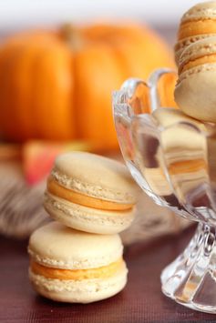 Pumpkin Buttercream Macarons