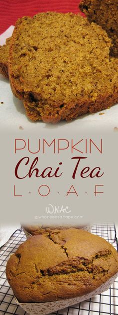 Pumpkin Chai Tea Loaf