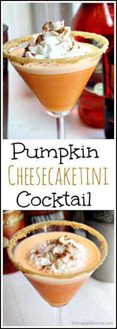 Pumpkin Cheesecaketini