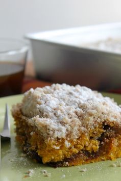 Pumpkin Coffee Cake #SundaySupper