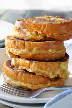 Pumpkin Cream Cheese French Toast