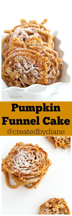 Pumpkin Funnel Cake