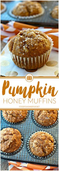 Pumpkin Honey Muffins