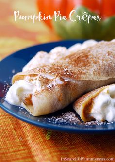 Pumpkin Pie Crêpes