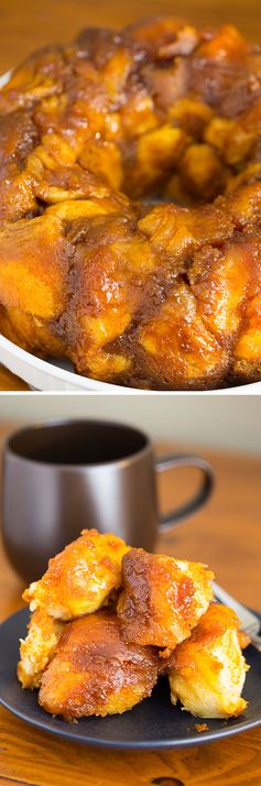 Pumpkin Pie Monkey Bread (and My New Bedroom Reveal!