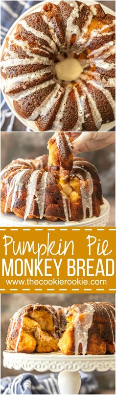 Pumpkin Pie Monkey Bread