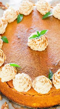 Pumpkin Ricotta Cheesecake