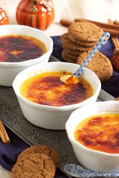 Pumpkin Spice Creme Brûlée