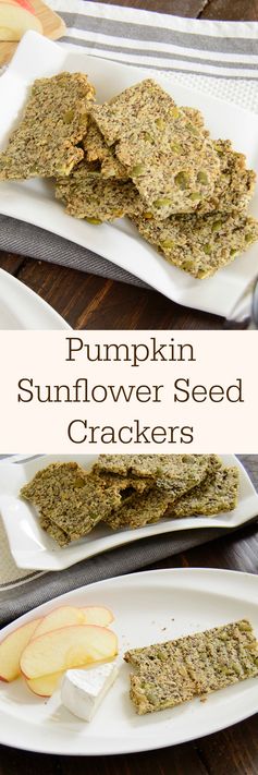 Pumpkin Sunflower Seed Crackers