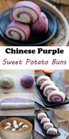 Purple Sweet Potato Buns